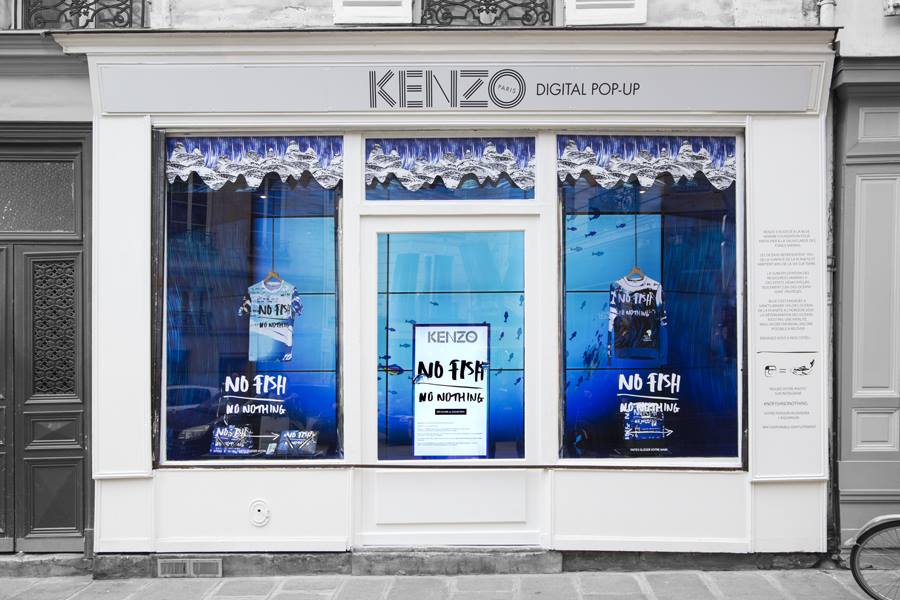 Pop up store di Kenzo