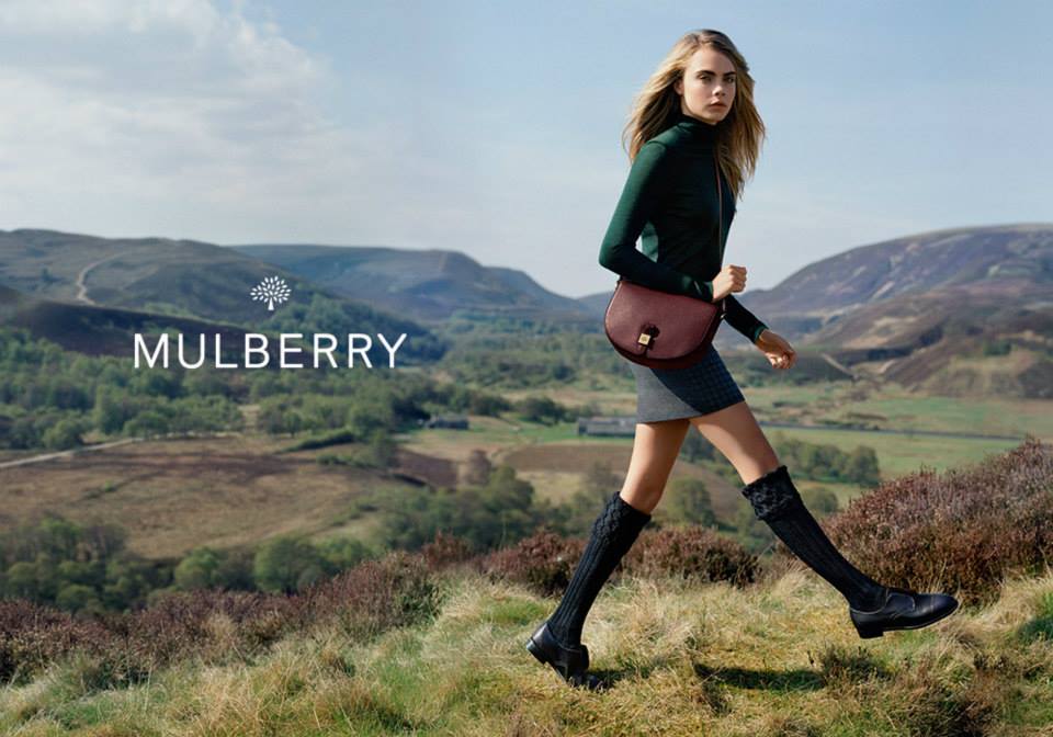 cara delevingne per mulberry