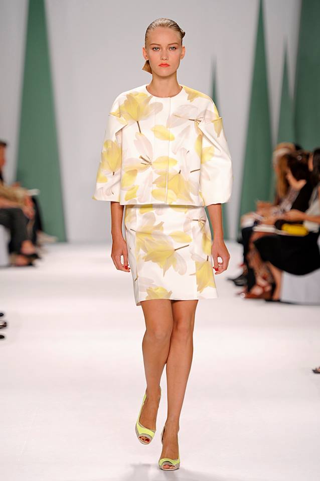 Carolina Herrera primavera-estate 2015 a New York Fashion Week