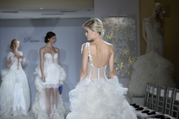 Abiti da sposa autunno 2015 Pnina Tornai for Kleinfeld