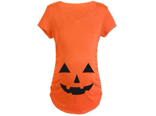 T-shirt premaman di Halloween