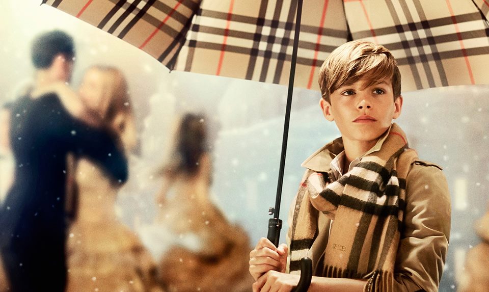 Natale 2014 con Burberry e Romeo Beckham