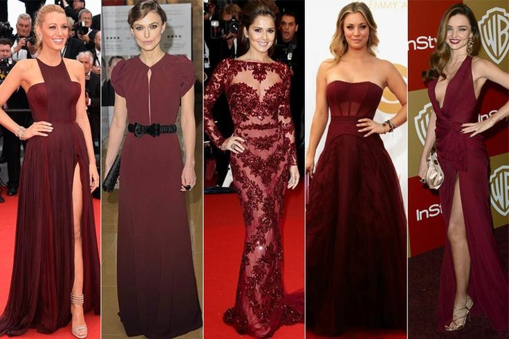 Look color Marsala per il 2015