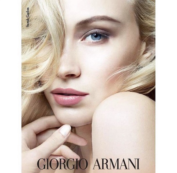 Armani Makeup | Sarah Gadon
