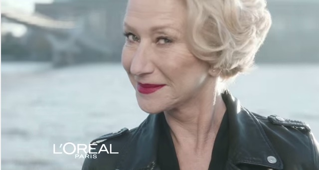 Helen Mirren per L'Oreal