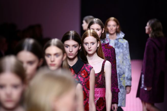 Mary Katrantzou a London Fashion Week autunno-inverno 2015-2016