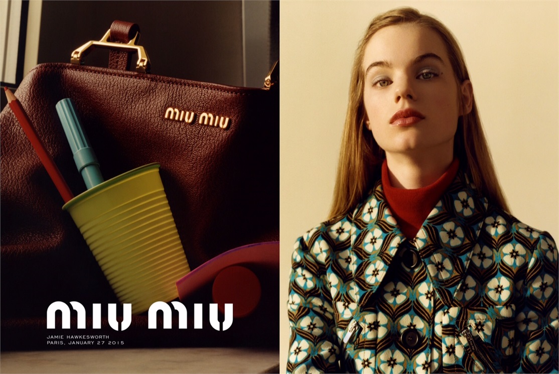 Miu Miu campagna pubblicitaria