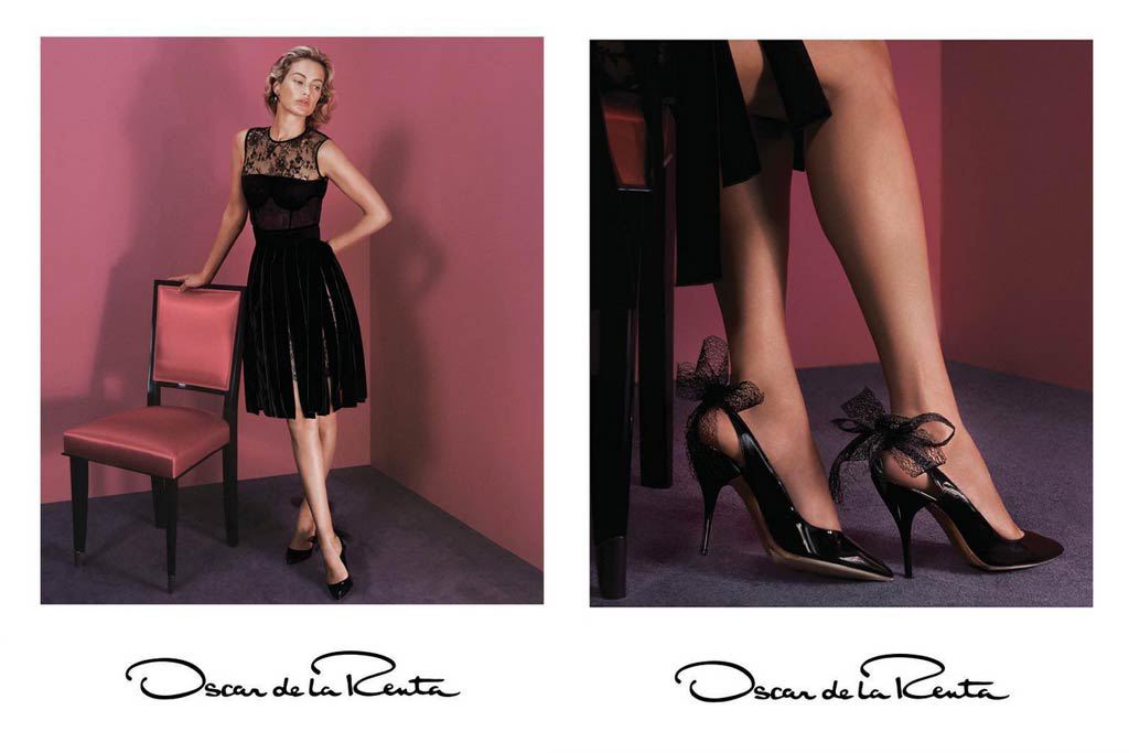 Oscar de la Renta campagna pubblicitaria