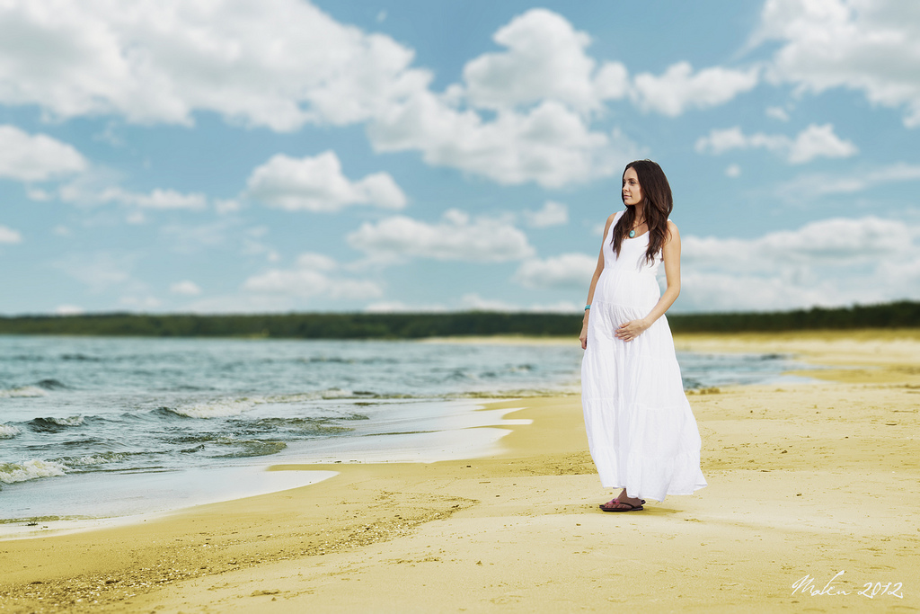 Moda premaman da spiaggia