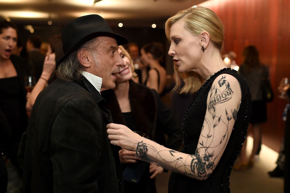 L'abito tatuato di Cate Blanchett