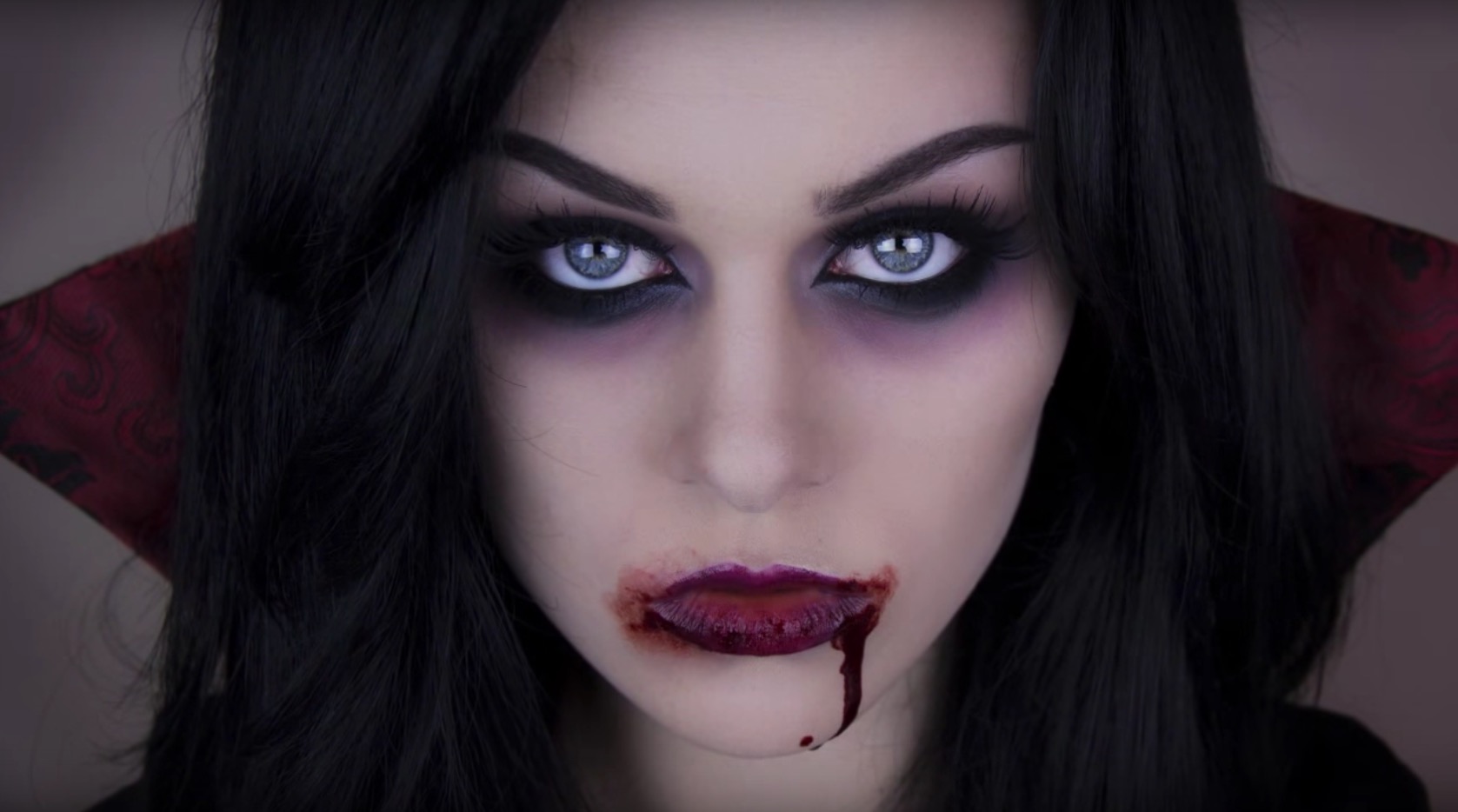 Trucco halloween vampira