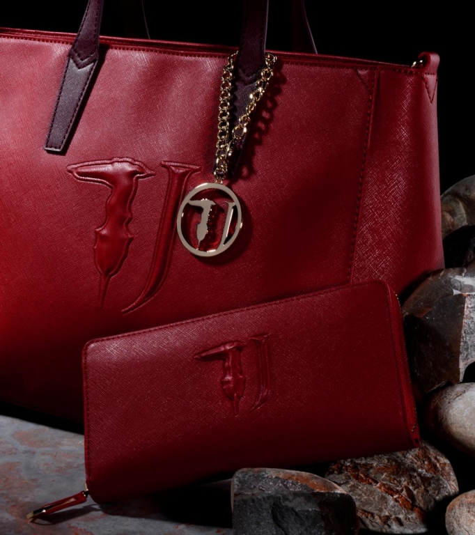 Trussardi Jeans It bag in rosso