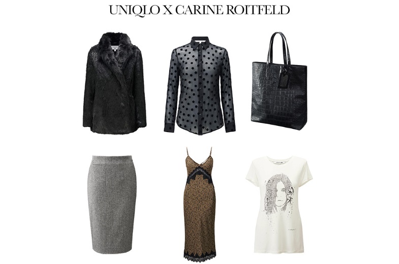 UNIQLO x Carine Roitfeld collection