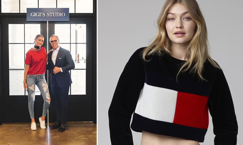 Gigi Hadid stilista per Tommy Hilfiger