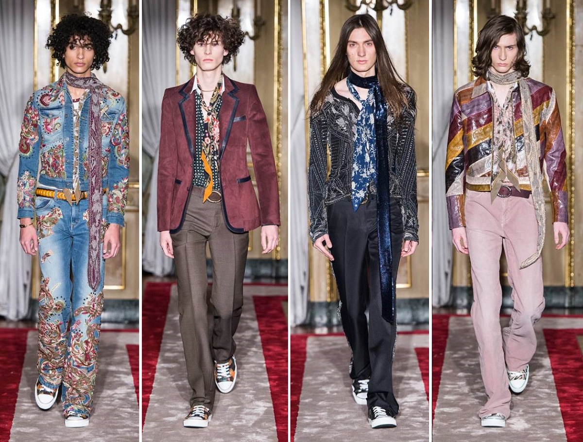 Roberto Cavalli collezione uomo autunno inverno 2016-2017