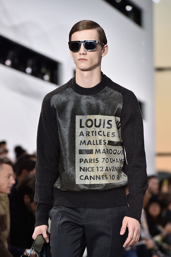 Louis Vuitton, moda uomo autunno-inverno 2016-2017, sfilata di Parigi