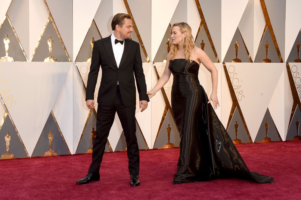 Leonardo Di Caprio e Kate Winslet