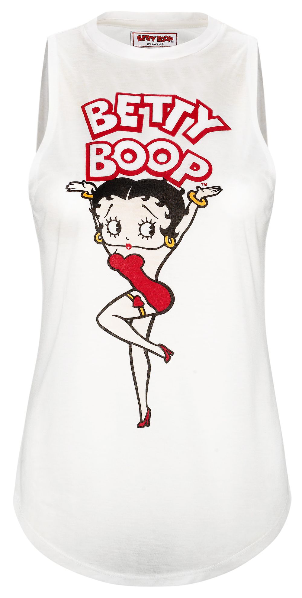 Tendenze primavera-estate 2016, Betty Boop, Gym Collection by AW LAB: canotta