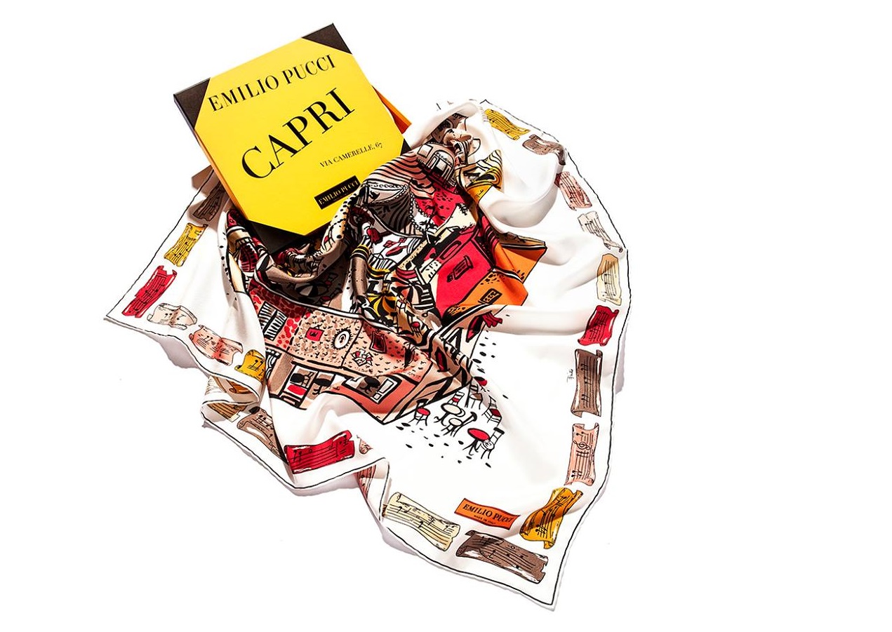 foulard City of the World di Emilio Pucci