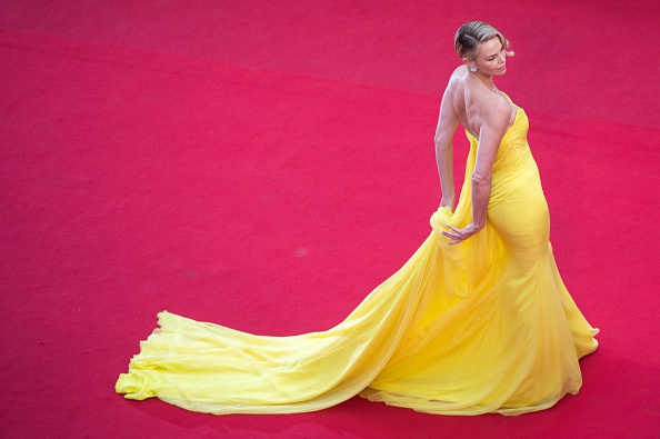 Festival di Cannes look in giallo