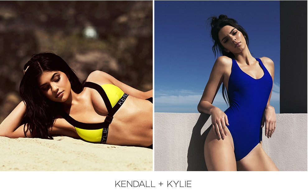 La linea di swimwear di Kendall e Kylie Jenner per Topshop