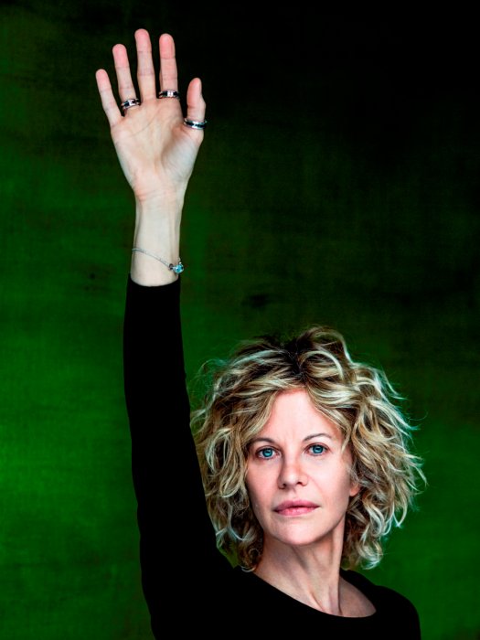 Meg Ryan per la campagna Raiseyourhand di Bulgari e Save the Children.