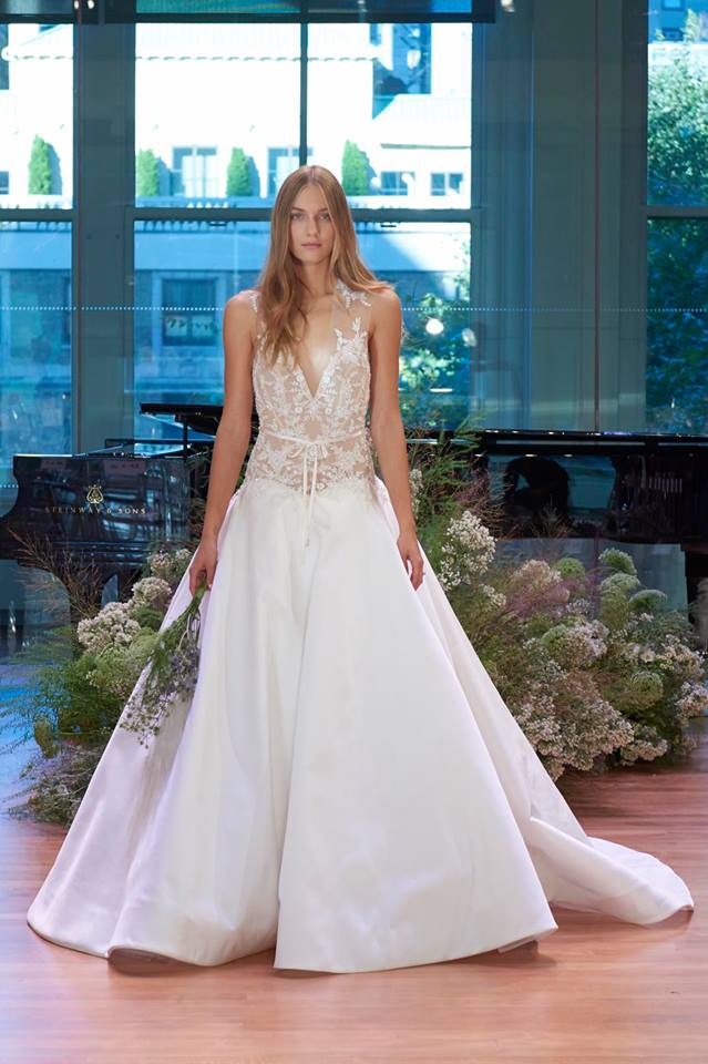 Abiti da sposa 2017 Monique Lhuillier collezione autunno