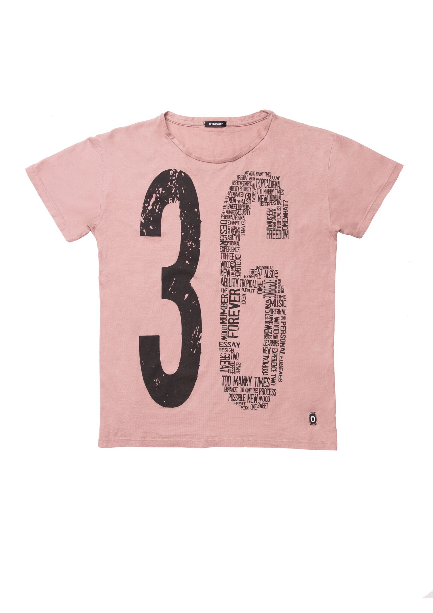 Moda uomo primavera-estate 2017, t-shirt rosa Officina 36