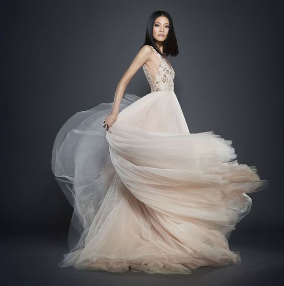 Abiti sposa Lazaro primavera estate 2017