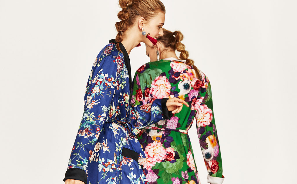 Zara estate 2017 moda kimono