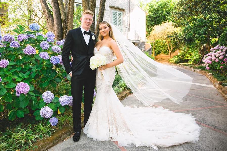 Michelle Lacroix e Kevin De Bruyne