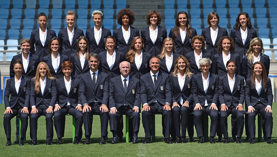 Ermanno Scervino per la Nazionale Italiana Femminile di Calcio