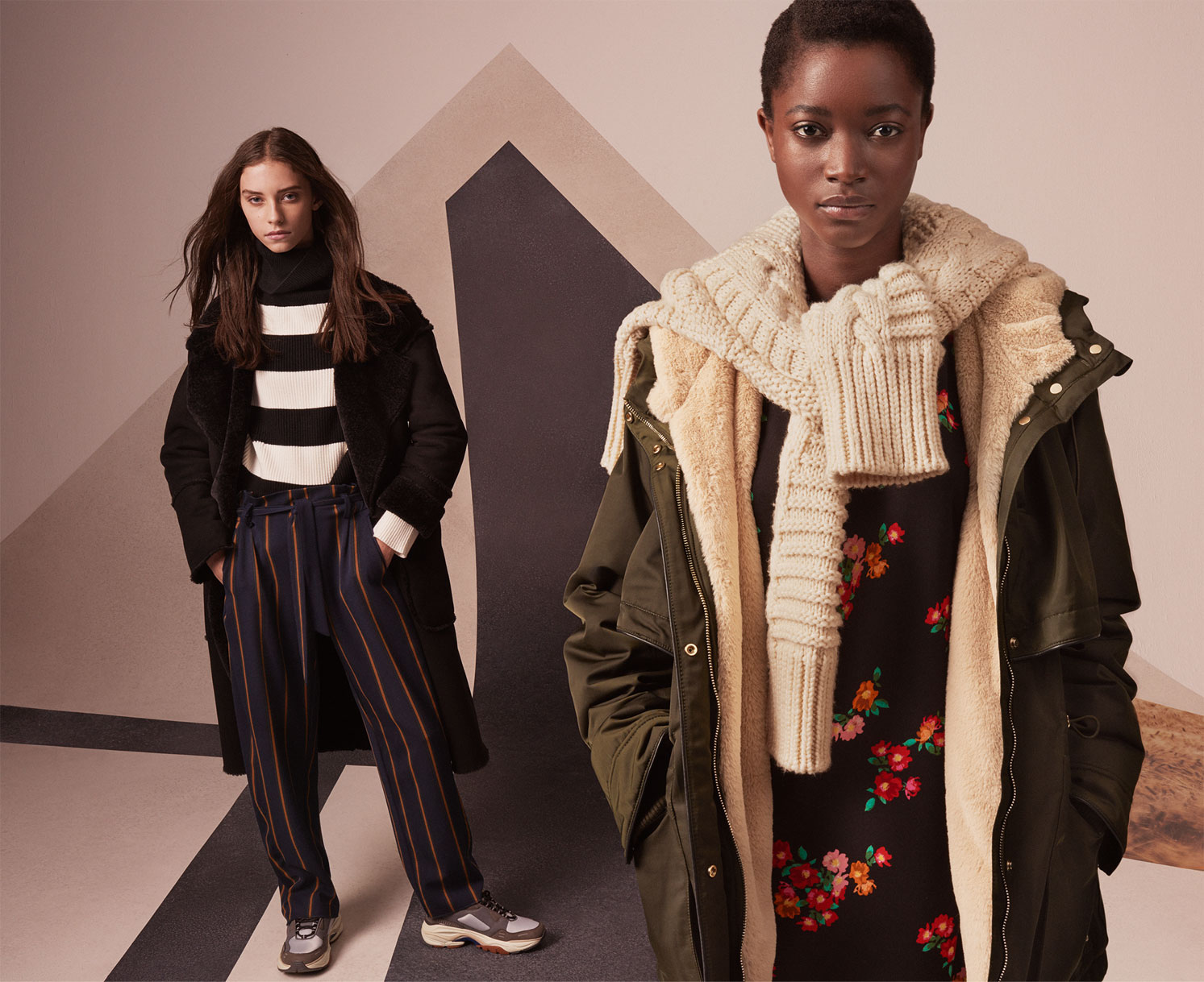 Cappotti Zara inverno 2018 collezione
