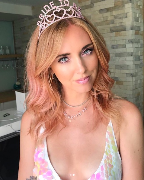 Chiara Ferragni look addio nubilato