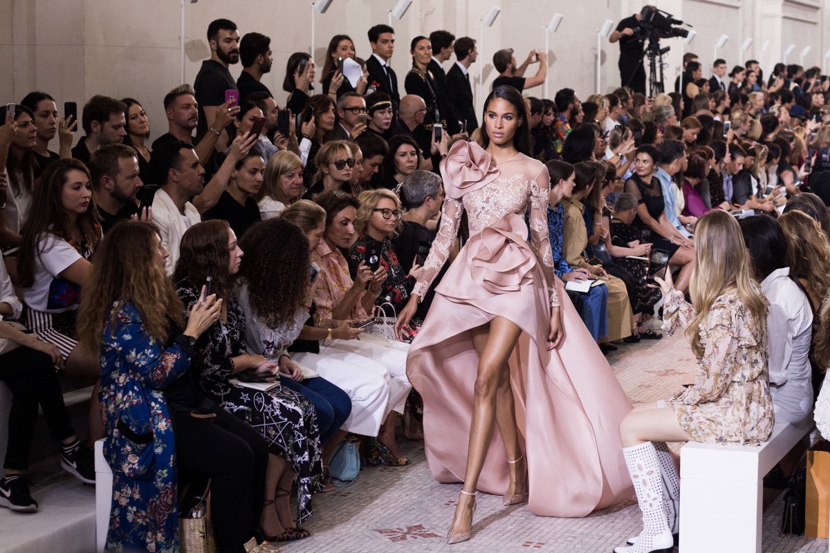 Paris Haute Couture sfilata autunno inverno 2018-2019 Elie Saab