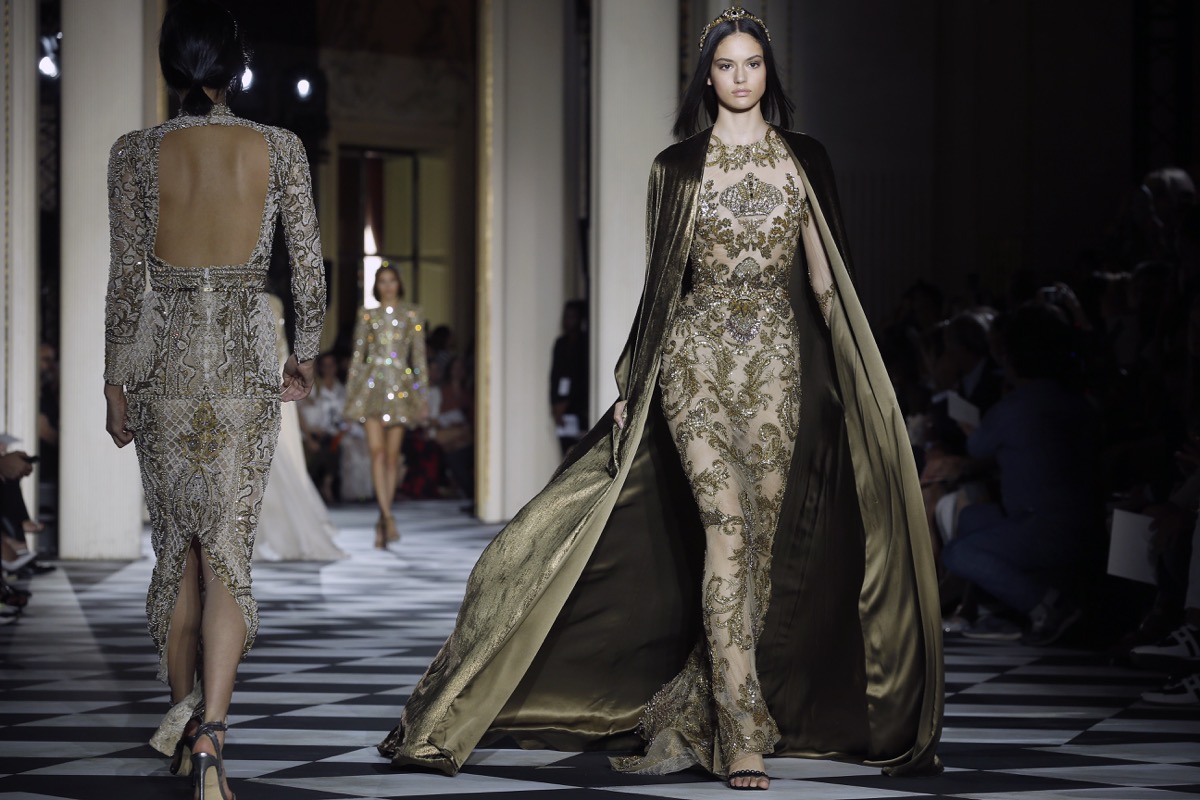 Paris Haute Couture sfilata autunno inverno 2018-2019 Zuhair Murad