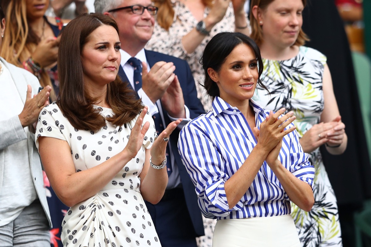 Wimbledon 2018 look Kate Middleton Meghan Markle