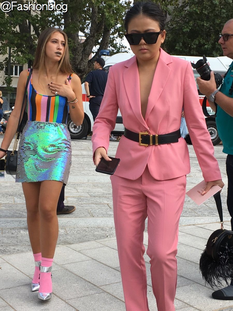 Milano Moda Donna settembre 2018 street style primo giorno