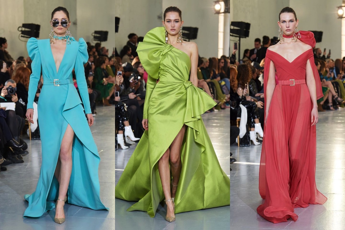 Paris Haute Couture Elie Saab primavera estate 2020