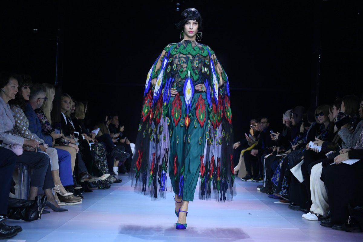 Paris Haute Couture Giorgio Armani Privé primavera estate 2020