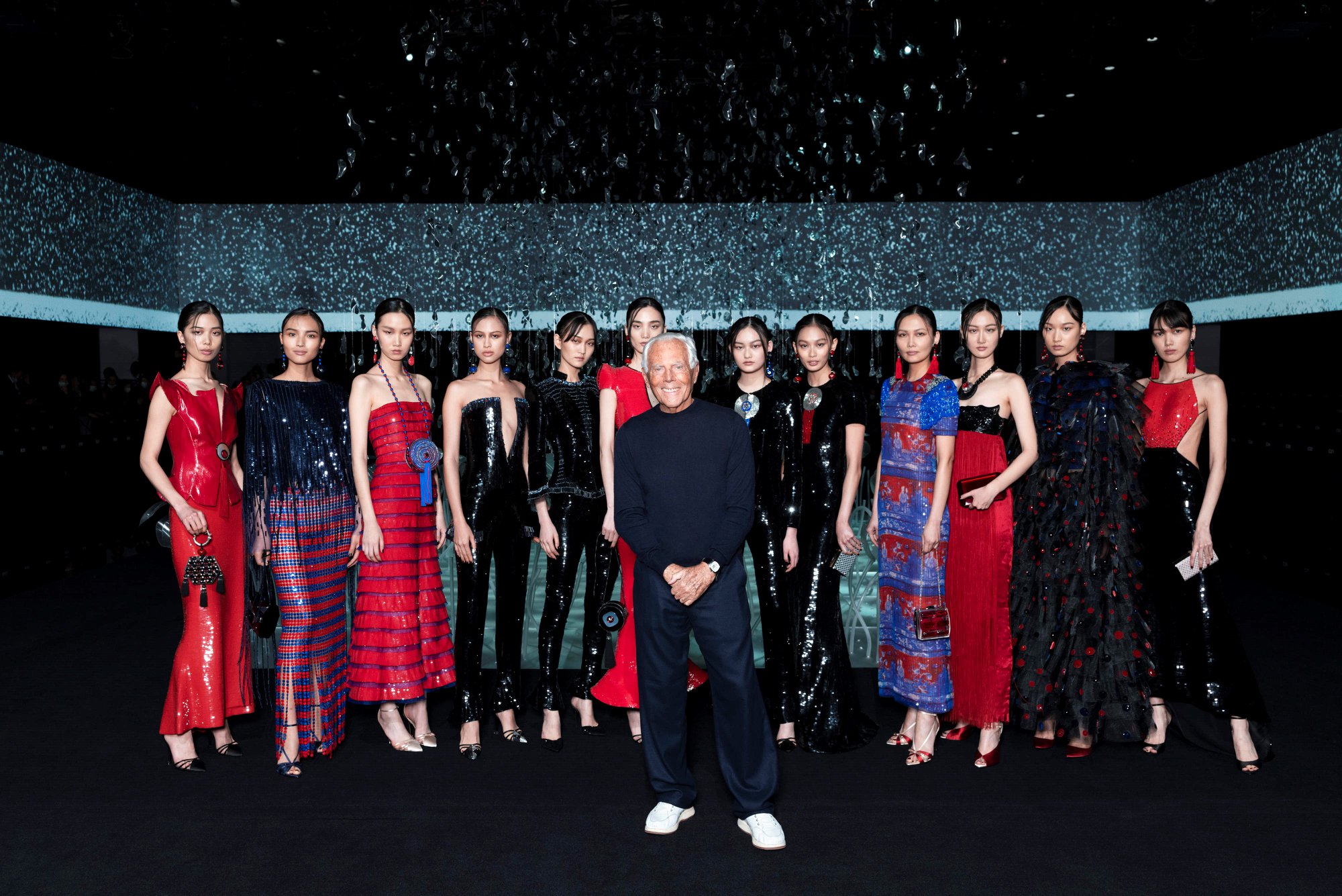 Giorgio Armani sfilate Milano Moda Donna settembre 2020