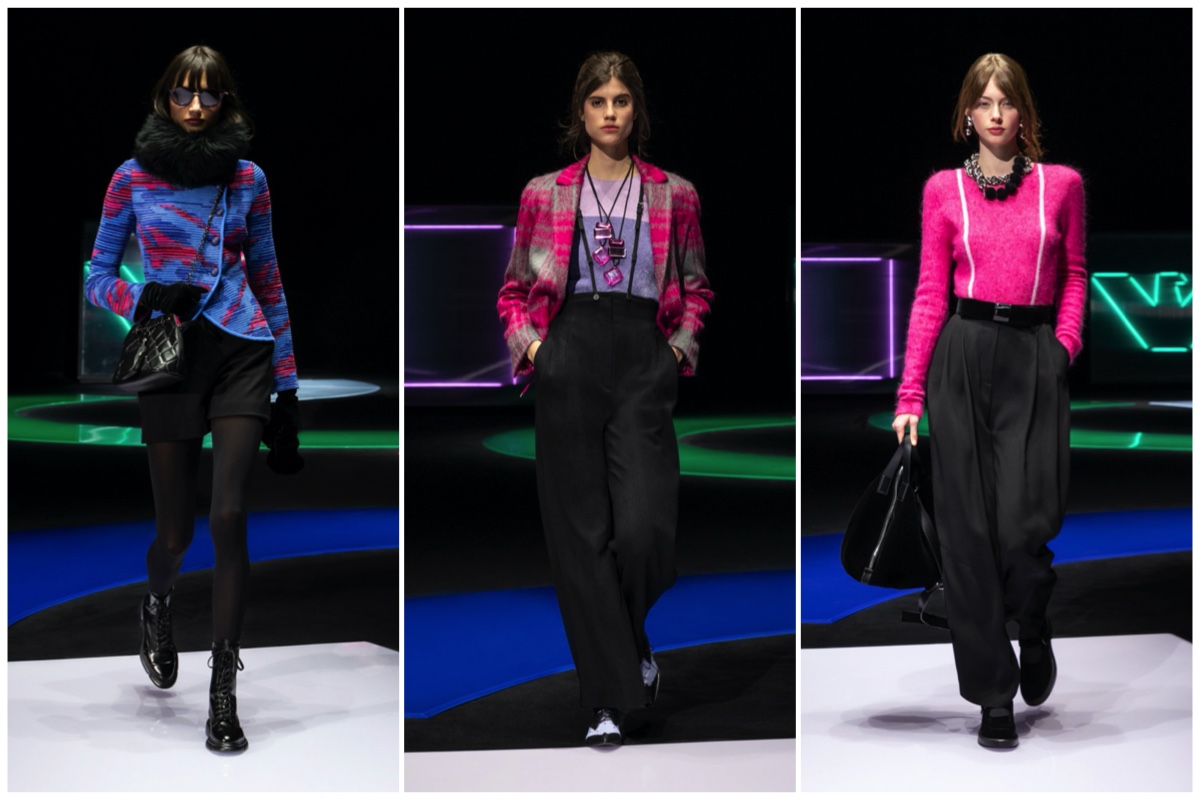 Emporio Armani Milano Moda Donna autunno inverno 2021-2022