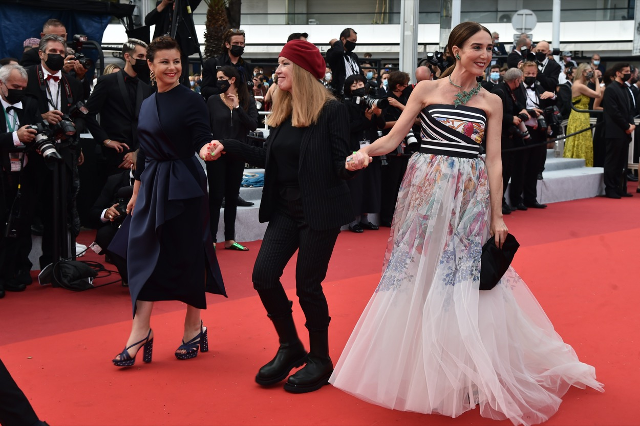 Cannes 2021 Elsa Zylberstein tappeto rosso