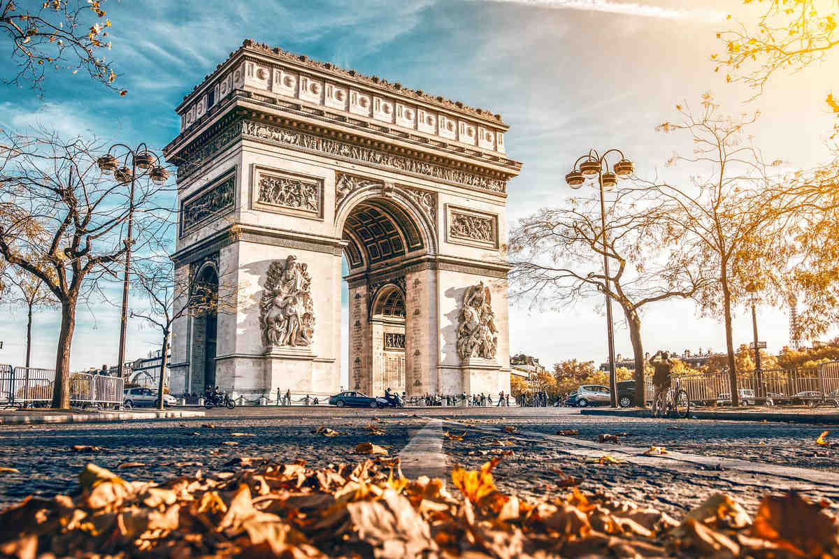 Parigi arco di trionfo