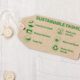 etichetta abiti sostenibili