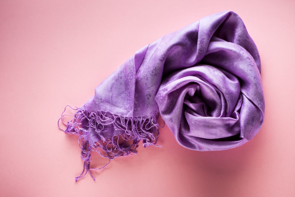 Foulard viola