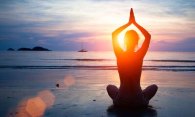 Yoga al tramonto