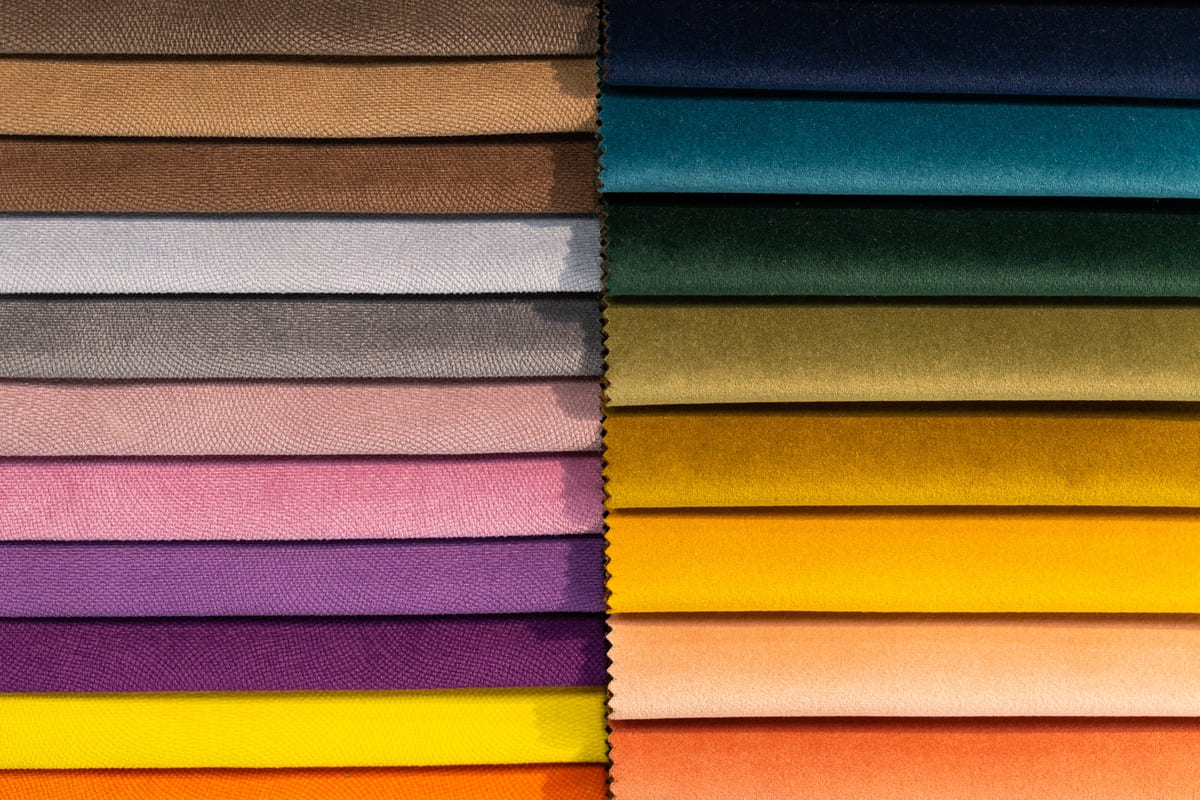 tessuti colorati