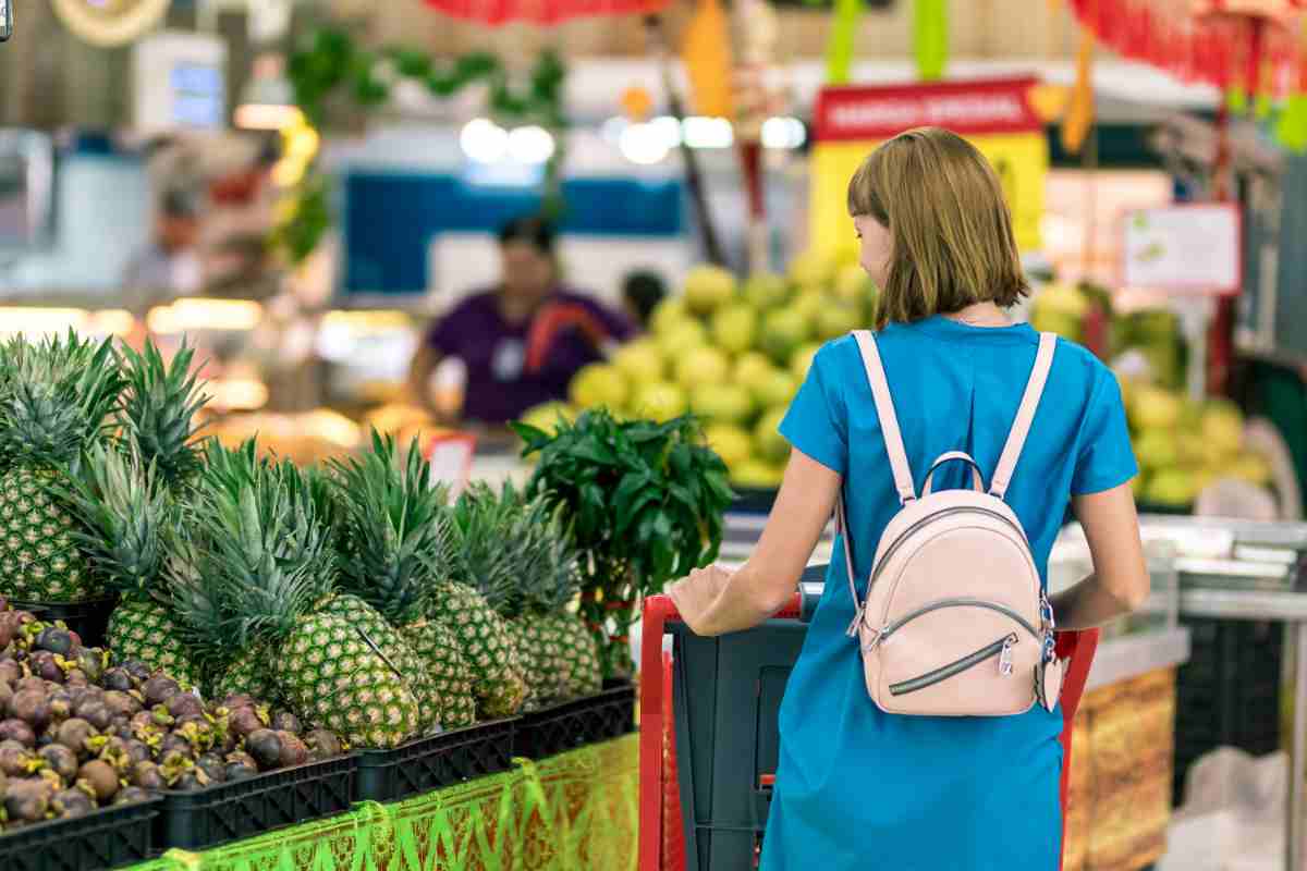 Supermercato carrello