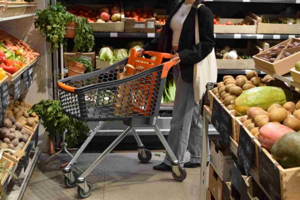 Supermercato carrello